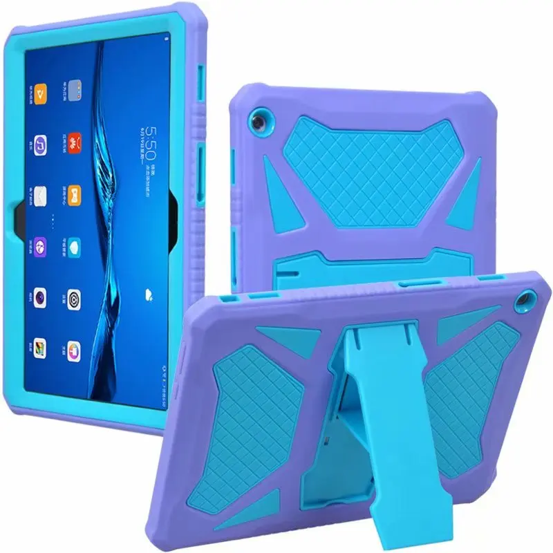 Для 10,1 ''huawei MediaPad M3 Lite 10 tablet детей Стенд Крышка безопасный противоударный Силикон+ PC чехол для BAH-W09 BAH-AL00 10''+ ручка