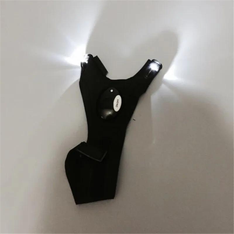 Уличные перчатки без пальцев с светодиодный фонарик факел крышка инструменты