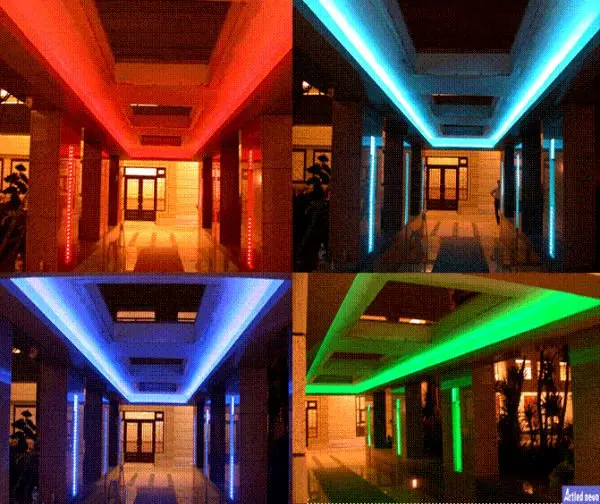 RGB СВЕТОДИОДНАЯ лента SMD 5050 Светодиодная Диодная 5 м с 44 клавишным ИК пультом +