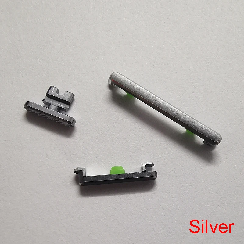 Silver 1 комплект немой+ Громкость+ Кнопка питания боковой ключ гибкий кабель для Oneplus One Plus 3 3T Three A3000 A3003 A3010 переключатель на Выкл клавиатуры - Цвет: Silver