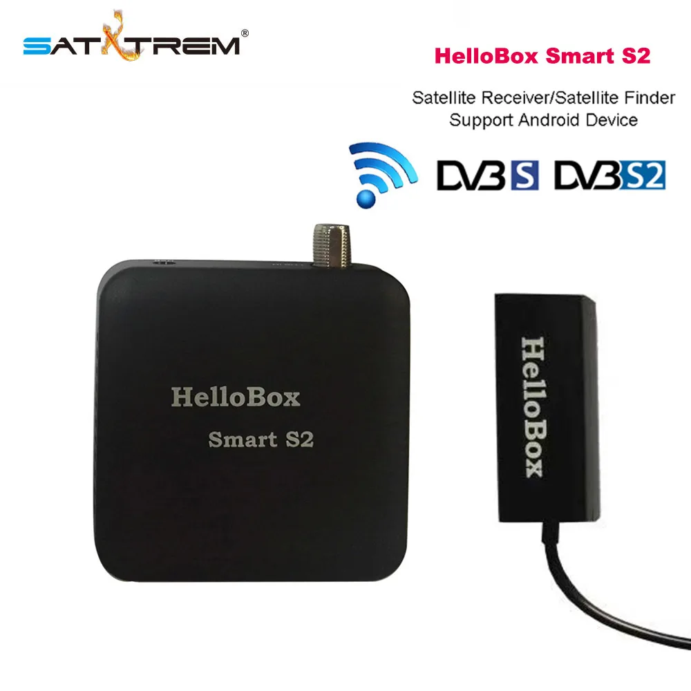 Hellobox Smart S2 Satelite Finder HD ТВ ресивер для воспроизведения на мобильном телефоне/планшете рецептор цифровой DVB плеер спутниковый приемник