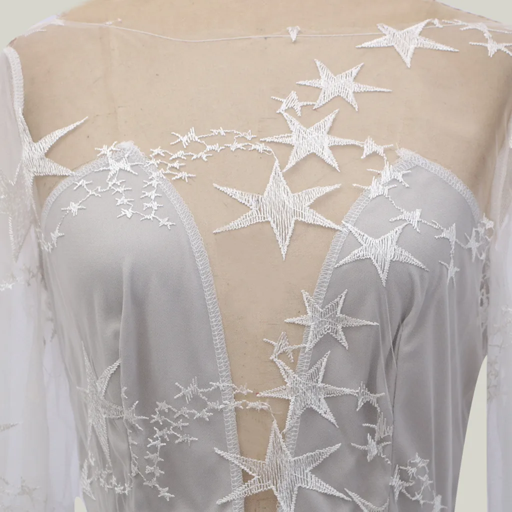 Женское шифоновое платье с открытыми плечами элегантное официальное белое