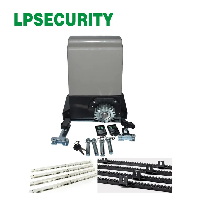 Электрический червячный привод LPSECURITY 800 кг Автоматический раздвижной для