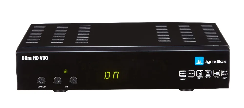 Спутниковый ресивер цифровой FTA TOCOMFREE Ultra HD V30 Full HD 8PSK+ cccam newcamd двойной тюнер ATSC