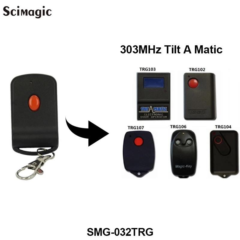 Tiltamatic магический ключ гаражный пульт дистанционного управления TRG306 TR300 TRV300 TRG 303