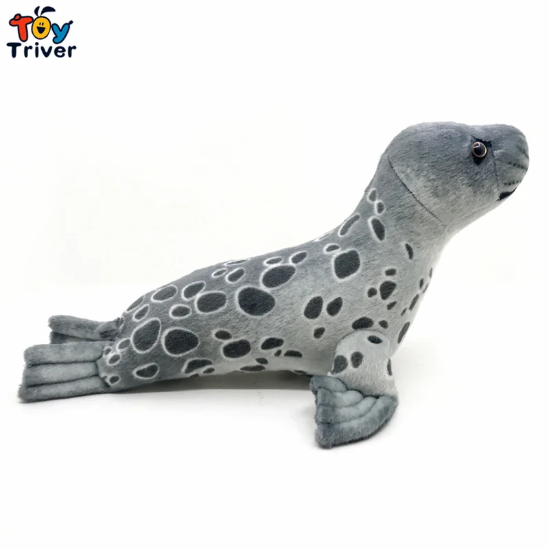 Морская собака плюшевая игрушка 38 см|Мягкие игрушки животные| |