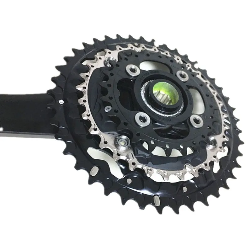 SHIMANO FC-M522 Звездочка горный велосипед 10 S/30 Скорость сплайн полый Кривошип зубчатая пластина 170 мм 42-32-24т