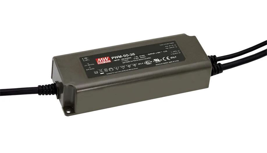 1 означает хорошо оригинальный pwm-90-48 48 В 1.88a Meanwell pwm-90 90.24 Вт один Выход LED Питание |