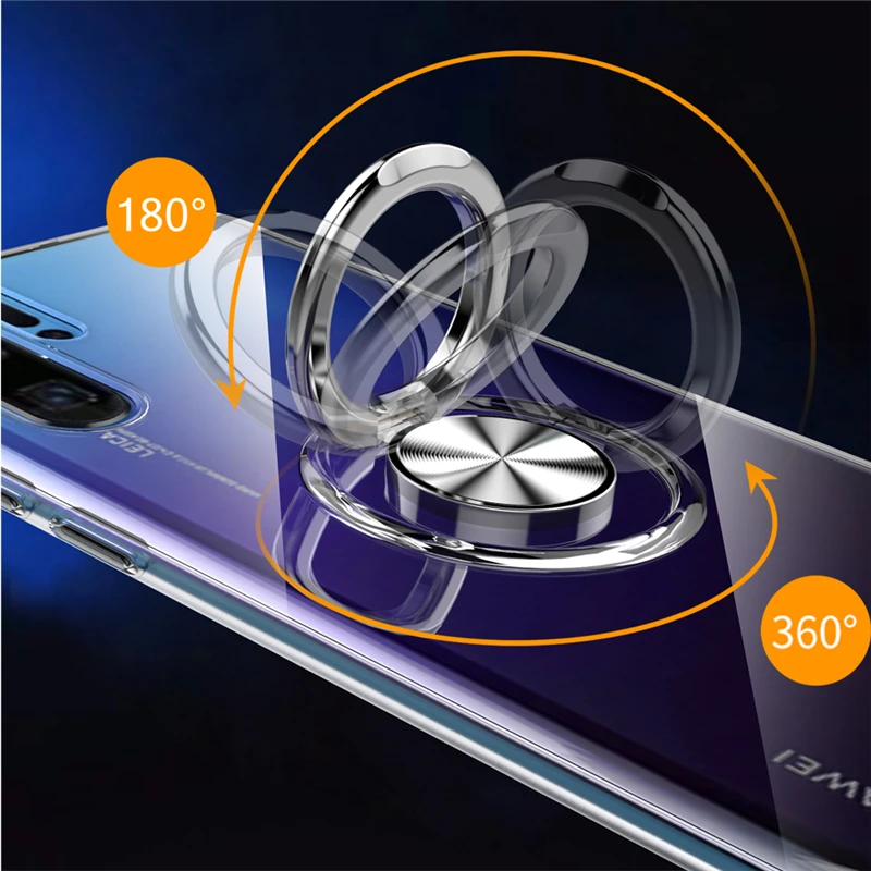 Чехол Alxun для Huawei P30 Pro роскошная Прозрачная мягкая силиконовая защита из ТПУ