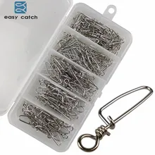 Easy Catch 155 шт./компл. рыболовные береговые защелки контактный