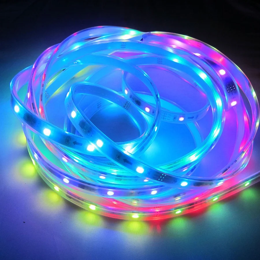 Светодиодная RGB лента WS2812B с пультом ДУ 5 В USB|Светодиодные ленты| |