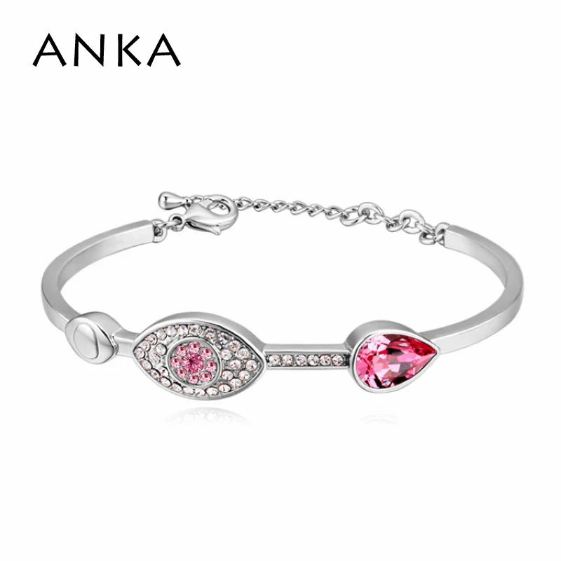 Анка ювелирные изделия капли воды с украшением в виде кристаллов и браслет для