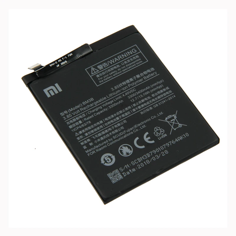 Оригинальный аккумулятор Xiaomi BM3B большой емкости для телефона Mix 2 II 5 99 дюйма