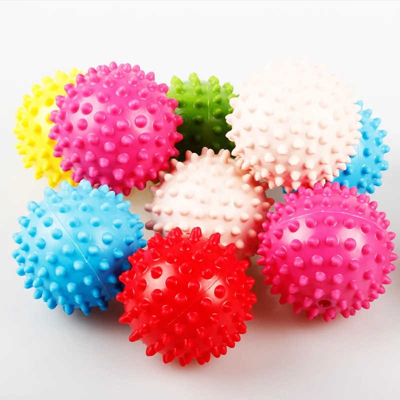 Child massage ball infant Small burry tactility wave touch toy 6 colors 12pcs/ a lot | Игрушки и хобби