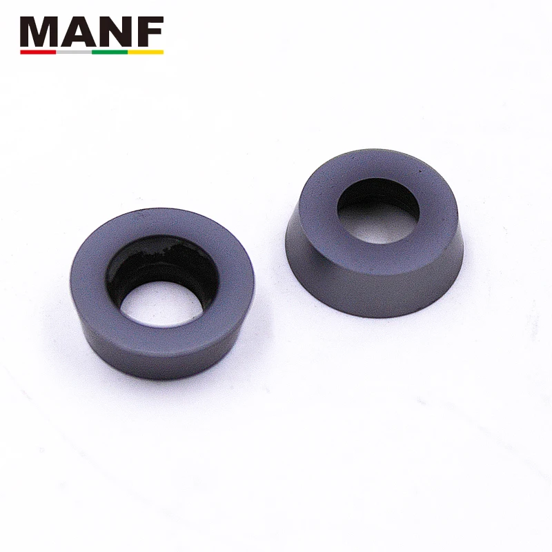 MANF RPMT1204 RPMT10T3MO RPMW1003 круглые твердосплавные вставки в фрезерных инструментах высокая твердость обработки резец Blad фрезерные вставки