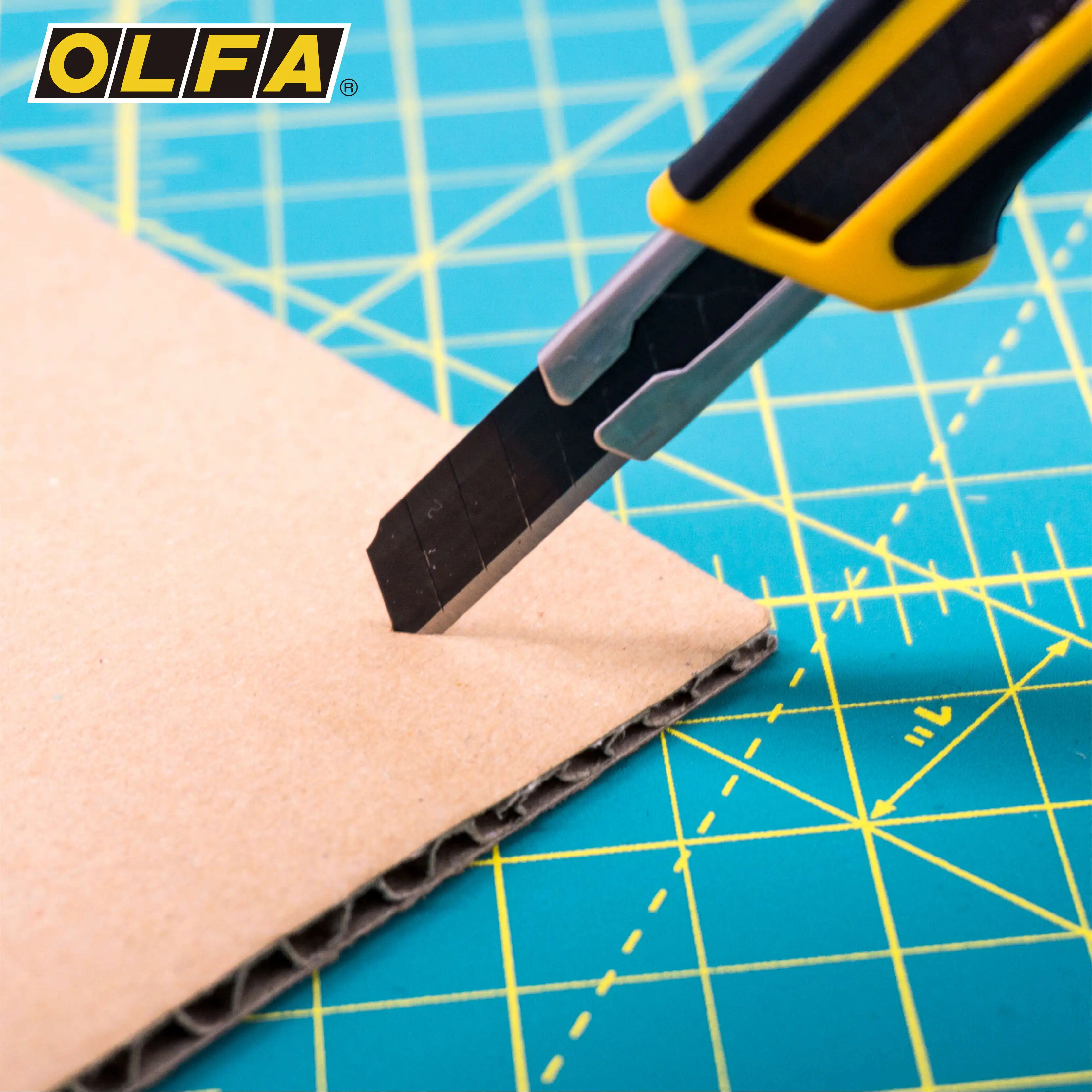 Оригинальный импортный инструмент OLFA маленький режущий нож 9 мм удобный
