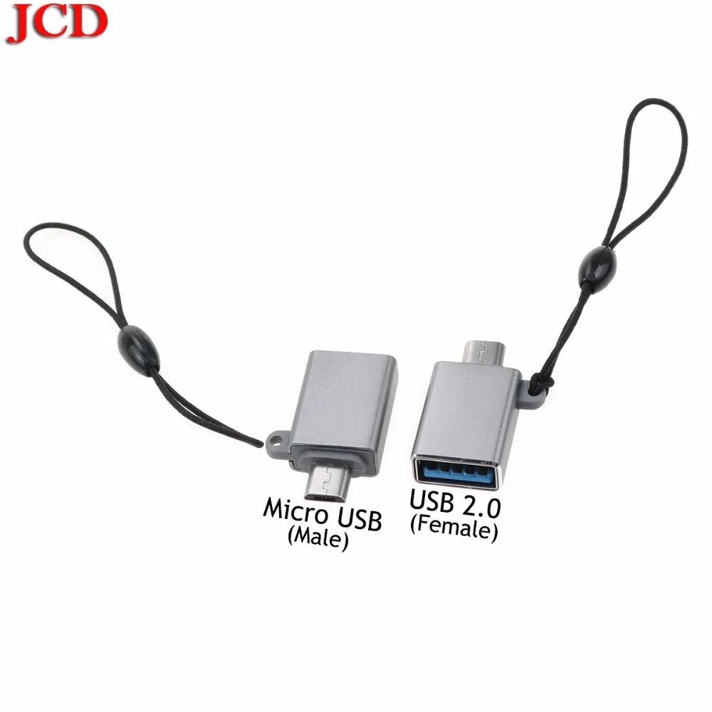 

JCD Otg Adapter Type C Male to USB 3.0 Female Adapter Data 2 in 1 Charge & Sync Micro USB OTG 2.0 Hug Usb 2.0 Adapter Converter