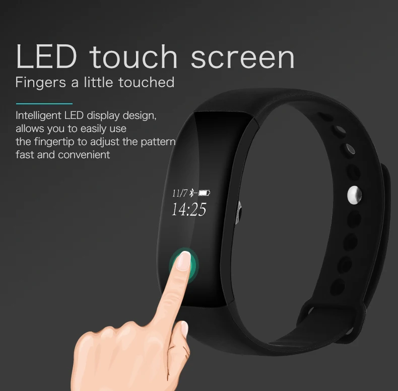 Smartch V66 Sport Smart watch smart band Bluetooth 4.0 Intelligent Wristband Bracelets for Android ios phone pk id107 | Электроника