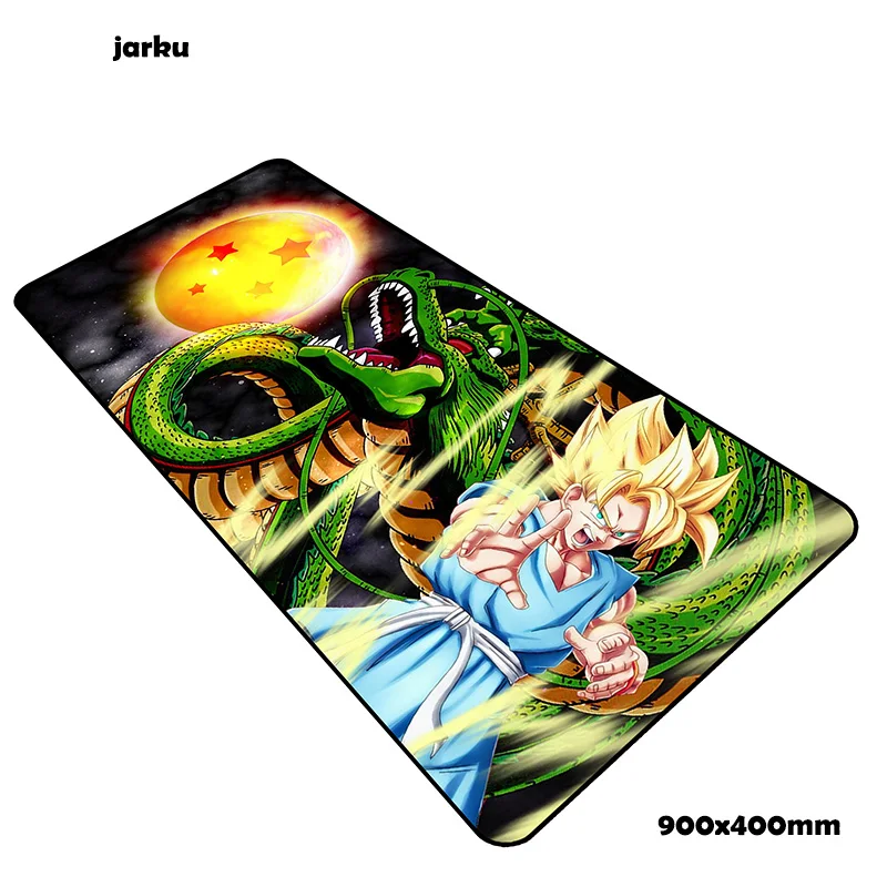 size 900x400x3mm Dragon ball padmouse 900x400x3 мм игровой коврик для мыши подарок для мальчика коврик для мыши геймер компьютерный стол индивидуальный коврик notbook mousemate pc - Цвет: size 900x400x3mm