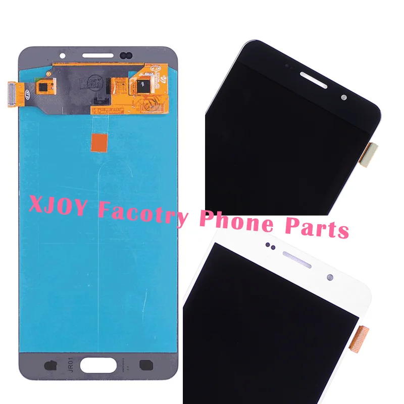 По одному Тесты OLED ЖК-дисплей для Samsung Galaxy A7 2016 A710 A7100 a710f a710m Дисплей Сенсорный