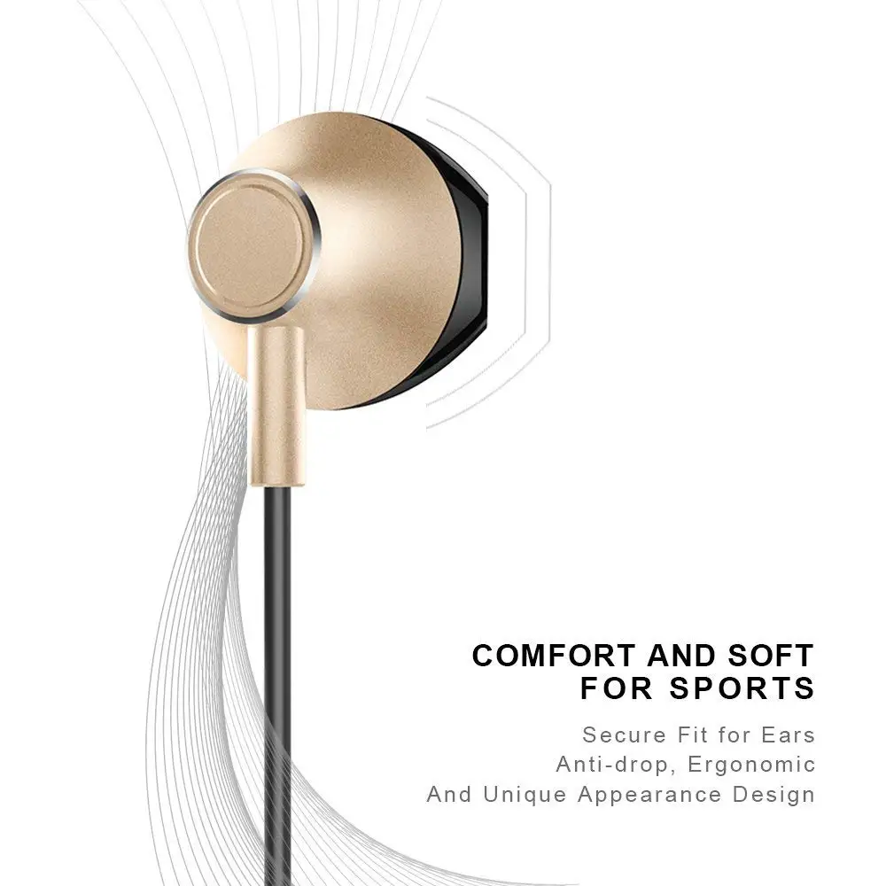 Спортивные наушники Wierless водонепроницаемые Bluetooth с микрофоном магнитная