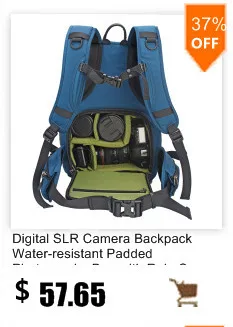 Shockproof Photography Padded DSLR Backpack Student Camera Video Bag for Nikon Canon Sony DSLR Camera Lens Accessories
