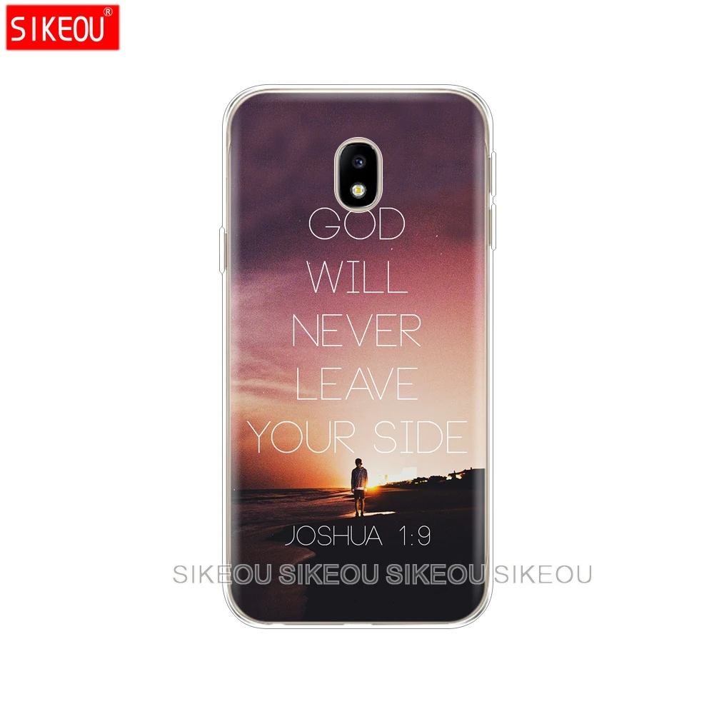 Силиконовый чехол для телефона Samsung Galaxy J3 J5 J7 2017 J330 J530 J730 PRO j2 2018 христианский Иисус
