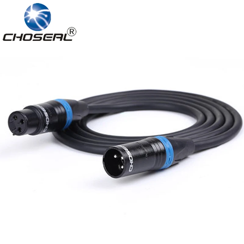 Choseal 30th юбилей Q803 микрофона xlr мужского и женского пола удлинение кабель|microphone