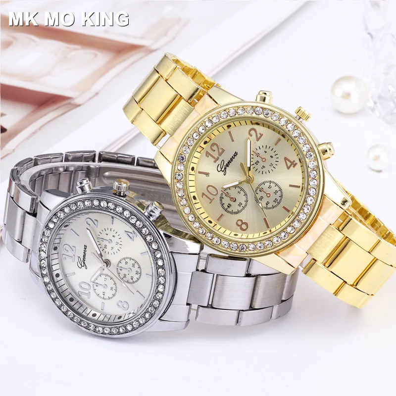 2019 классические роскошные стразы часы Для женщин модные женские Relogio Feminino Reloj Mujer
