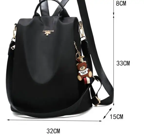 Новый бренд 2019 Модный женский рюкзак высокого качества Оксфорд рюкзаки для