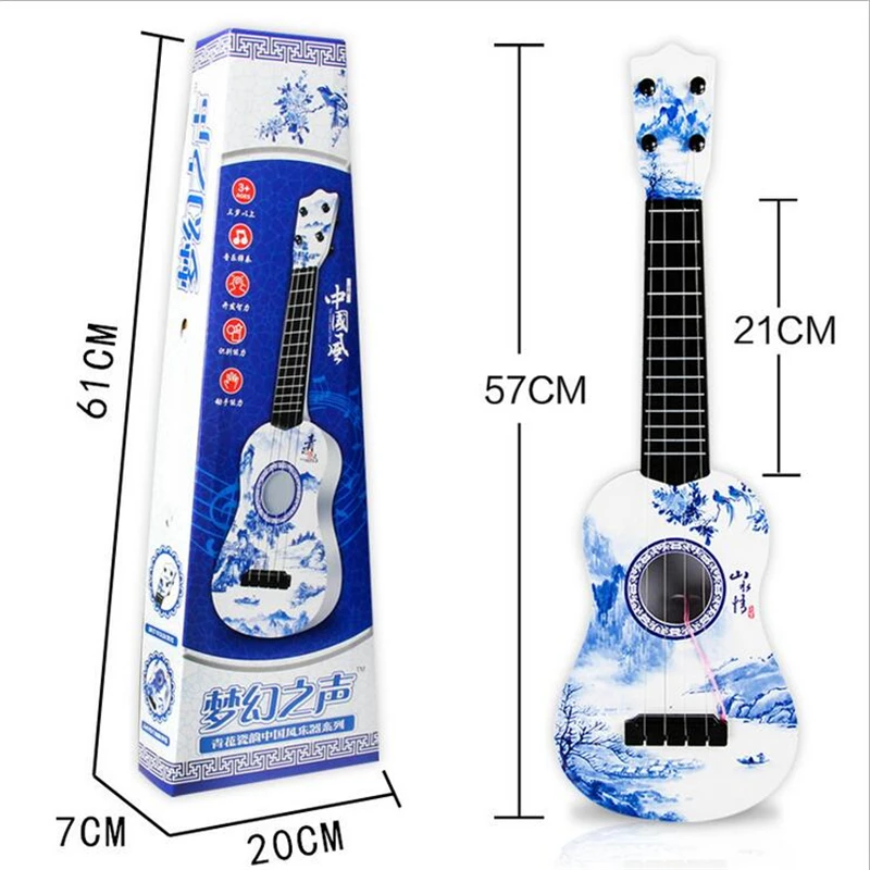 Китайский стиль Китай 23 &quotсопрано игрушечное укулеле 4 нейлоновые струны