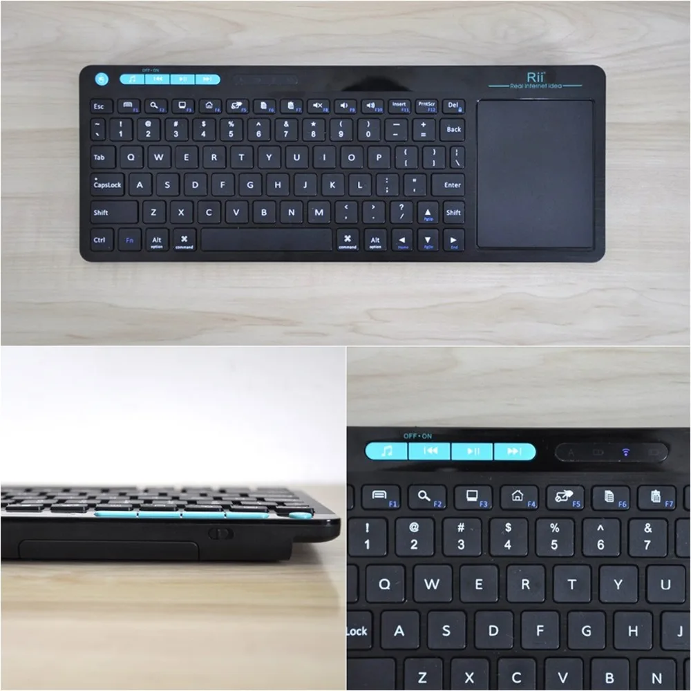 2016 Новинка Русский Английский Rii Мини K18 ultra slim 2.4 г мультимедиа Беспроводной