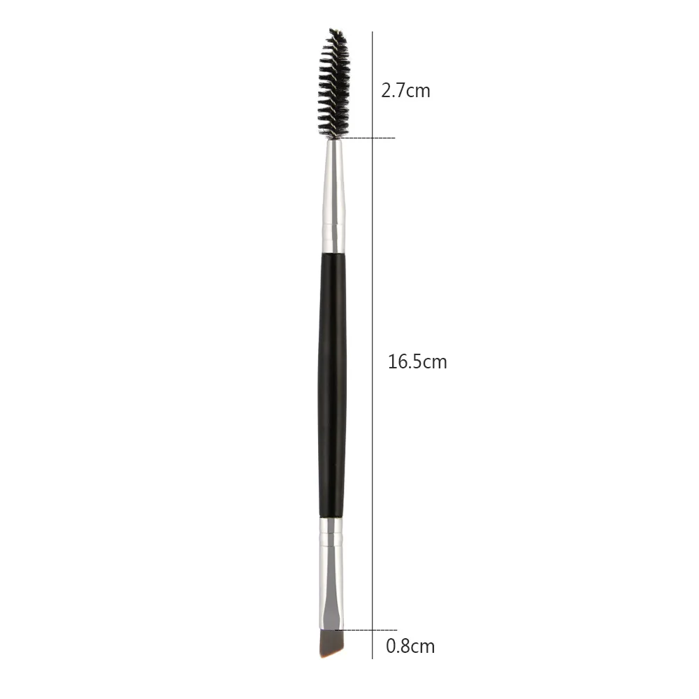 6 цветов brush двойная кисть для бровей + щетка ресниц Comb beauty и Профессиональные