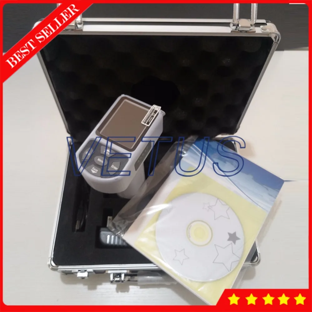 

JZ-300 Color Analyzer 8mm Digital Colorimeter with Color Difference Meter Tester application Plastic Spray paint Printing