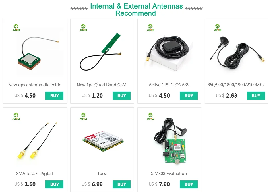 GSM gps SIM808 коммутационная плата, SIM808 основная плата, четырехдиапазонный GSM GPRS модуль Встроенный gps Bluetooth модуль