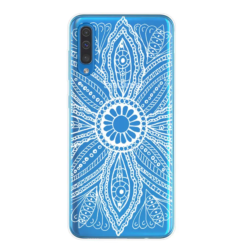 Ретро Мандала Цветок чехол для телефона для samsung A10 A20 A30 A40 A50 A60 A70 A80 Чехол Мягкий ТПУ Ловец снов чехол s Coque Capa - Цвет: T6098