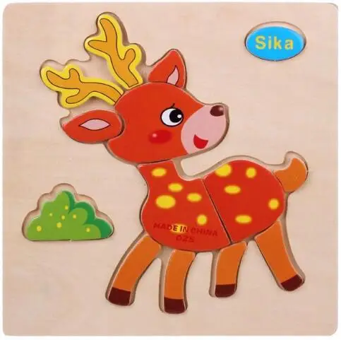 Wood Toys Привлекательный мультфильм деревянные игрушки-головоломки паззлы для детей детская головоломка обучения Образование деревянные игрушки головоломки развивающие игрушки пазлы для детей бизиборд головоломка для взрослых - Цвет: Wood Toys