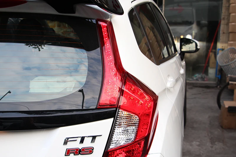 2 шт. для Honda Fit JAZZ автомобильные аксессуары светодиодный фонарь задний фонарь тормоза задний противотуманный светильник
