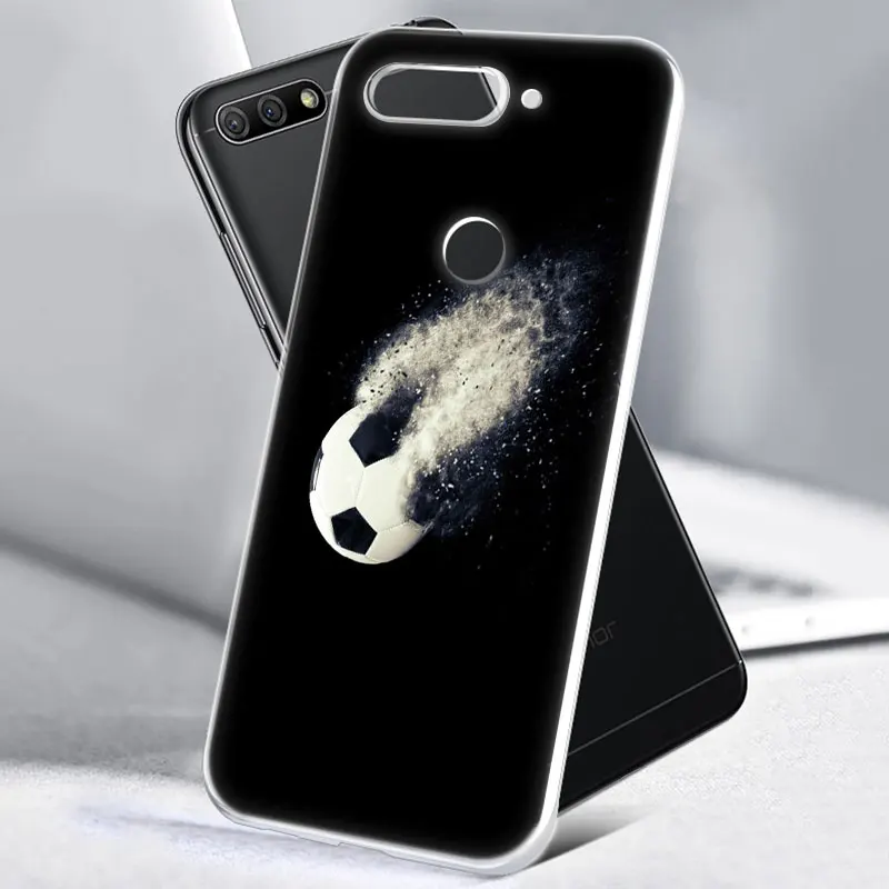 Популярный Спортивный Футбольный силиконовый чехол для телефона huawei Honor 20 20i 10 9 8 Lite 8X 8C 8A 8S 7S 7A Pro View 20 Модный чехол