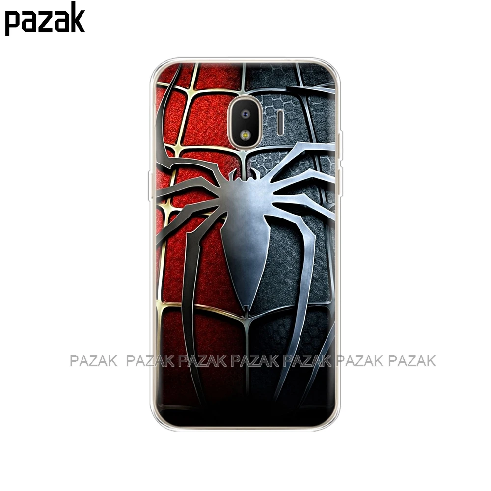 Силиконовый чехол для samsung Galaxy J4 чехол s Мягкий ТПУ задняя крышка Galaxy J4 EU J400F J400 телефон для samsung J4 чехол - Цвет: 34354