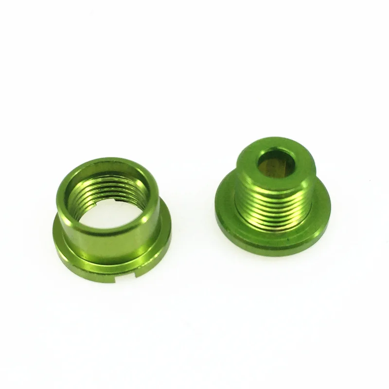 Fouriers 5pcs Alloy Bike Chainring Bolt Screws Nuts Single or Double 5mm 7mm For MTB Road Bicycle Parts | Спорт и развлечения