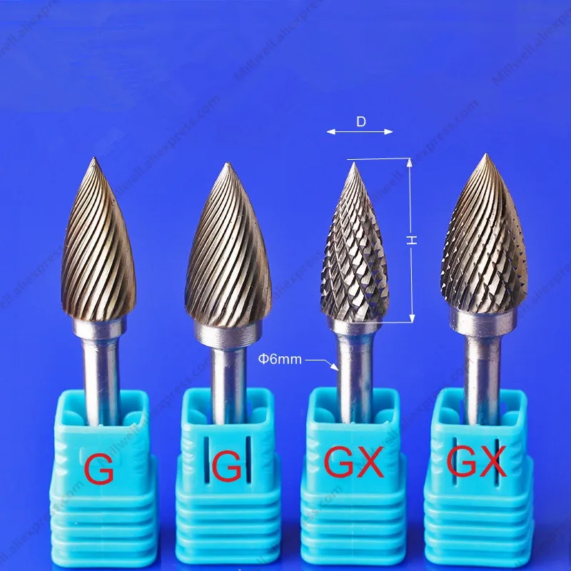 6 мм shank-1PCS-12 модели бесплатная доставка твердосплавная карбидная Вольфрамовая