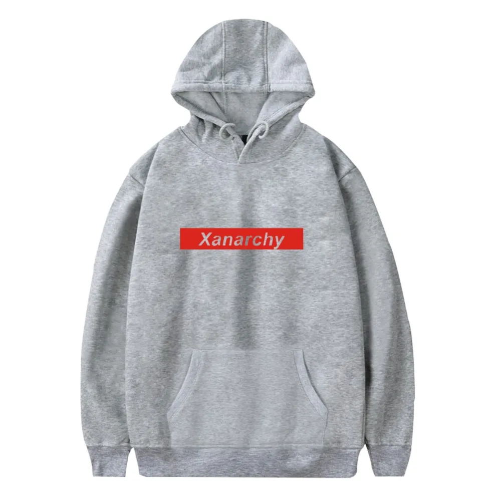 Толстовка Lil Xan Xanarchy для женщин и мужчин унисекс Повседневный свитер 2XS 4XL уличная