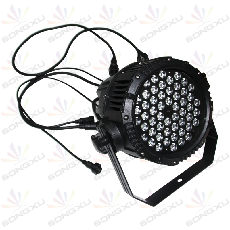 Высокое качество постоянного тока 54 * 3 Вт RGBW водонепроницаемый алюминиевый