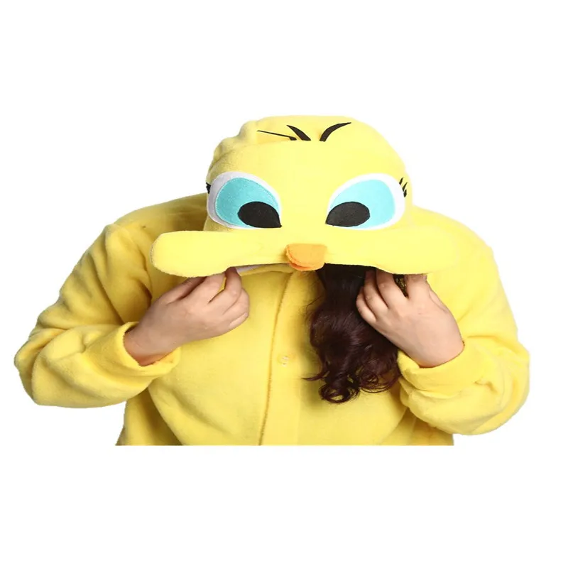 Комбинезон для косплея с птицами животными|tweety bird pajamas|tweety pajamas |
