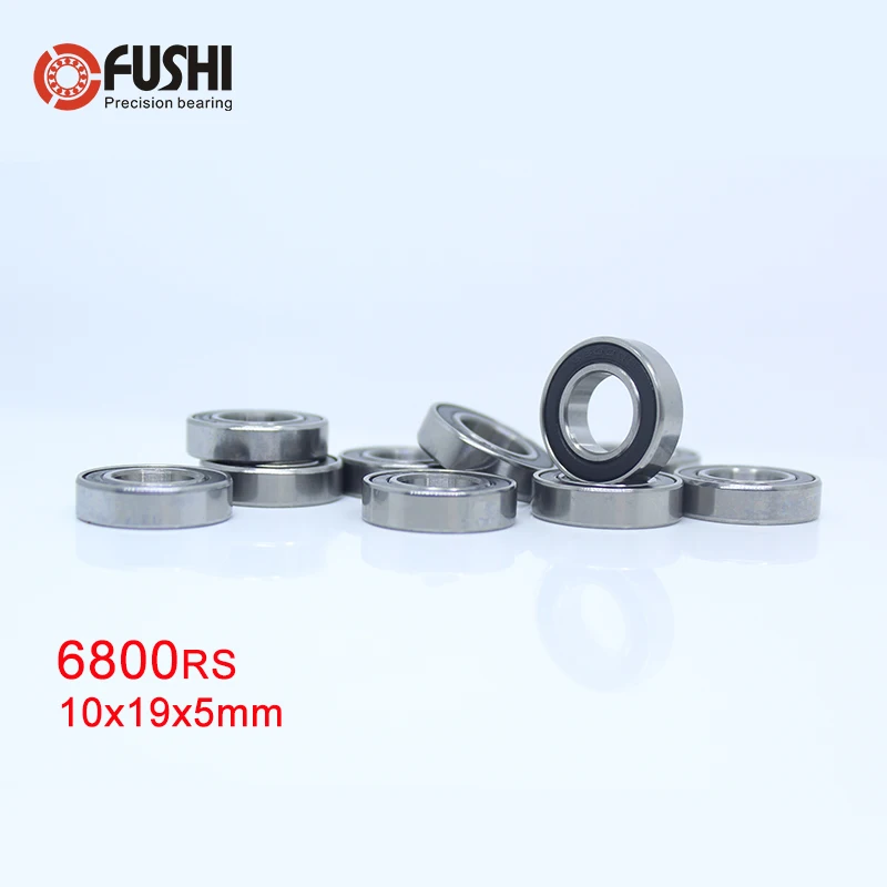 Тонкие шарикоподшипники с глубоким желобом 10 шт. 6800RS 6804RS 6801RS 6803RS 6800 6804 6801 6803