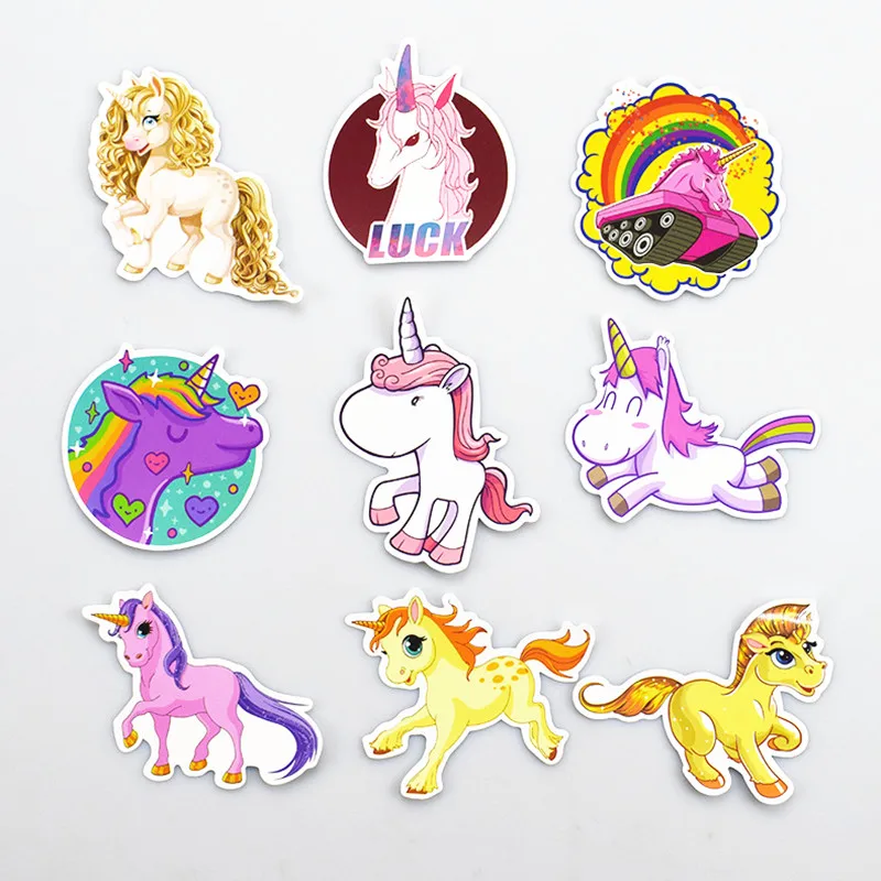 30 шт./партия наклейки Unicornio Единорог украшения для дня рождения детский душ Детские вечерние DIY украшения сувениры