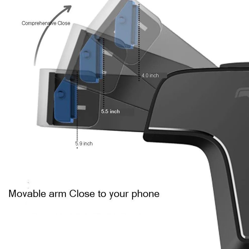 Vogek Gravity Car Phone Holder for Air Vent Mount Stand iPhone Samsung Wood Cell Mobile | Мобильные телефоны и аксессуары