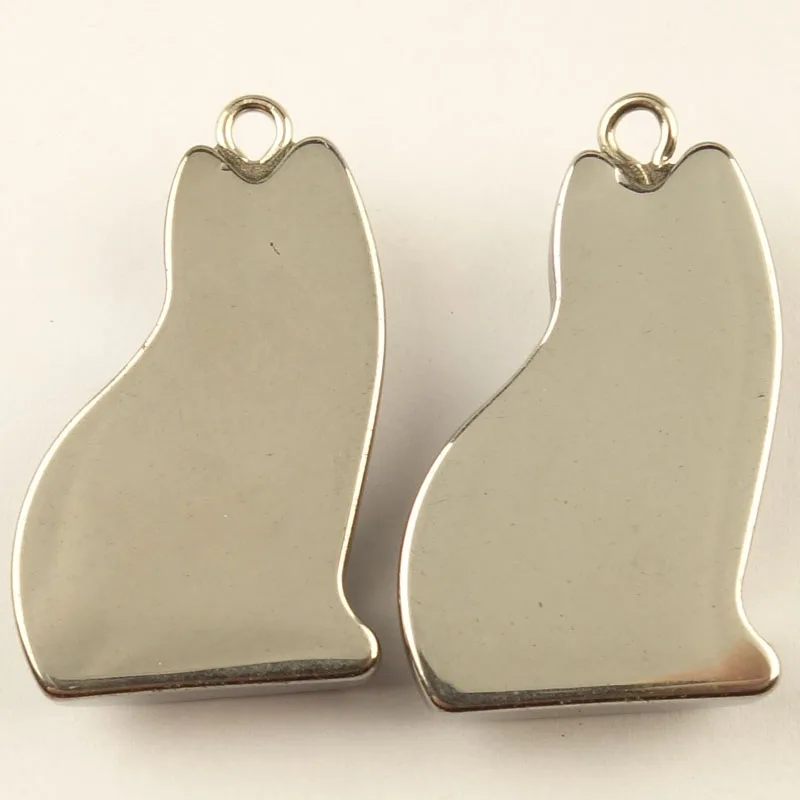 Beautiful 5Pcs 29x19x7mm Carved Hematite Cat Pendant Bead Ca180511(Send Randomly) | Украшения и аксессуары