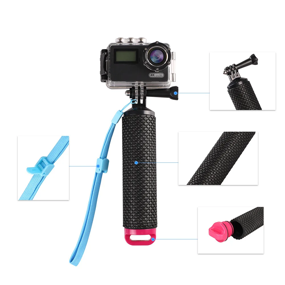 Поплавок ручной монопод ручка для Gopro аксессуары 7 6 5 4 3 + 2 1 SJCAM SJ4000 SJ5000 Экшн-камера |